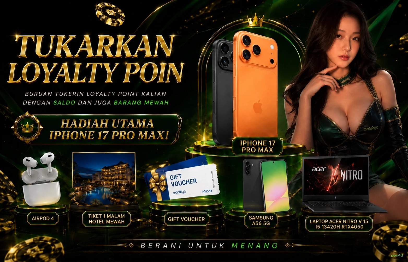 pen4d Dukungan Pelanggan